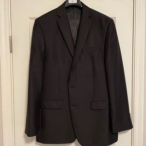 Calvin Klein Black Suit Jacket. Double Vented.